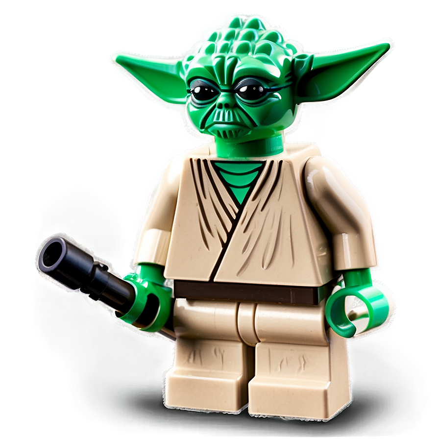 Lego Yoda Crafting Idea Png Bds PNG Image