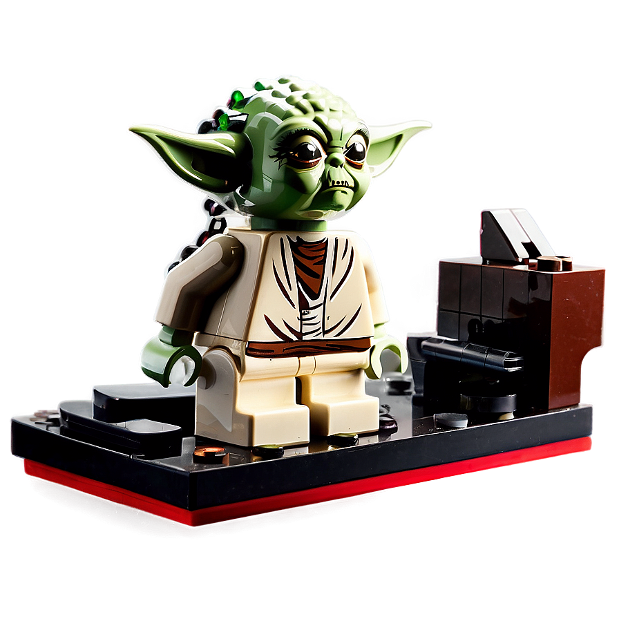 Lego Yoda Desk Decoration Png 06282024 PNG Image