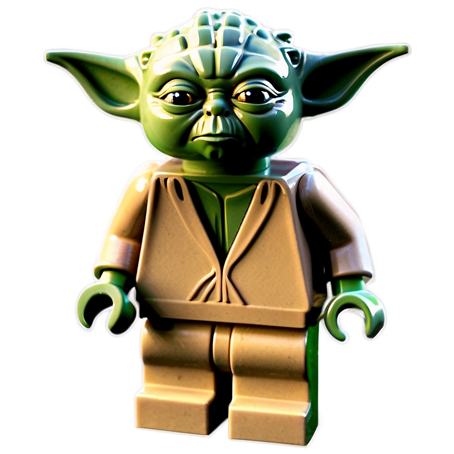 Lego Yoda Desk Decoration Png Uyw PNG Image