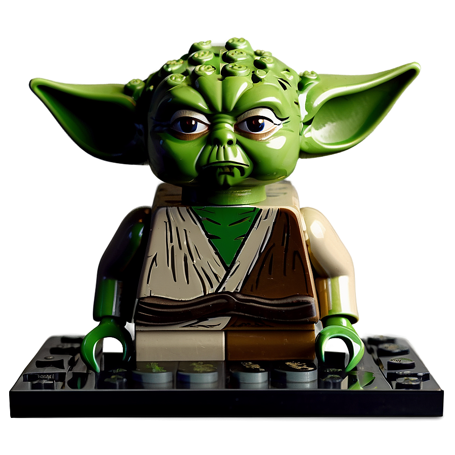 Lego Yoda Display Idea Png Ole PNG Image