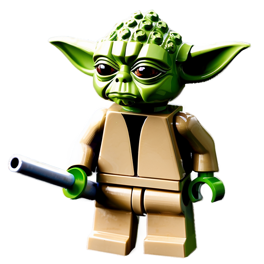 Lego Yoda Fan Art Png Vht PNG Image