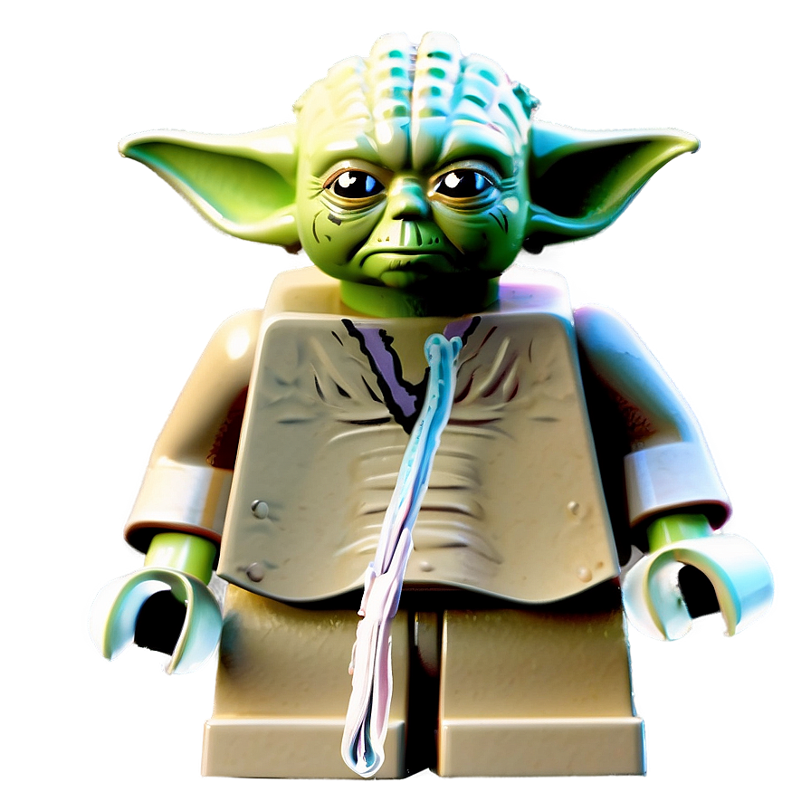 Lego Yoda Toy Version Png 06282024 PNG Image