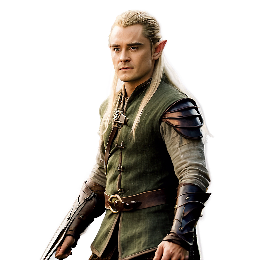 Legolas Walking Scene Png Cmy PNG Image