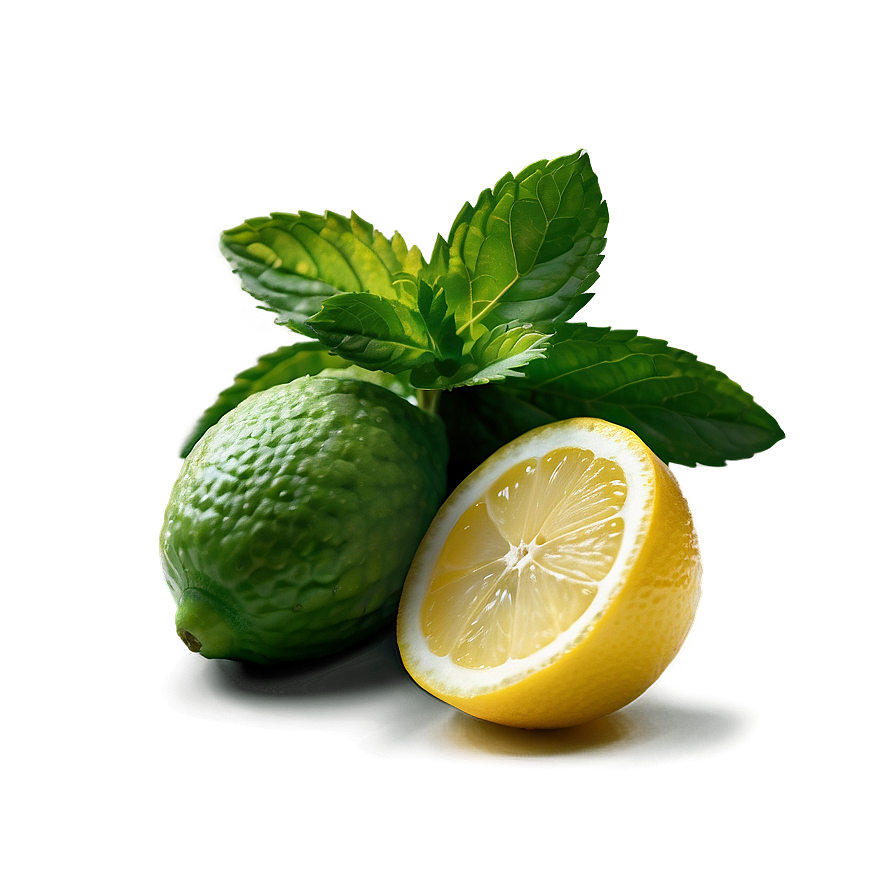 Lemon And Mint Png 05042024 PNG Image