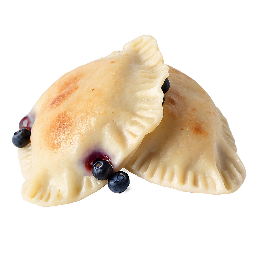 Lemon Blueberry Pierogi Png Qpr21 PNG Image