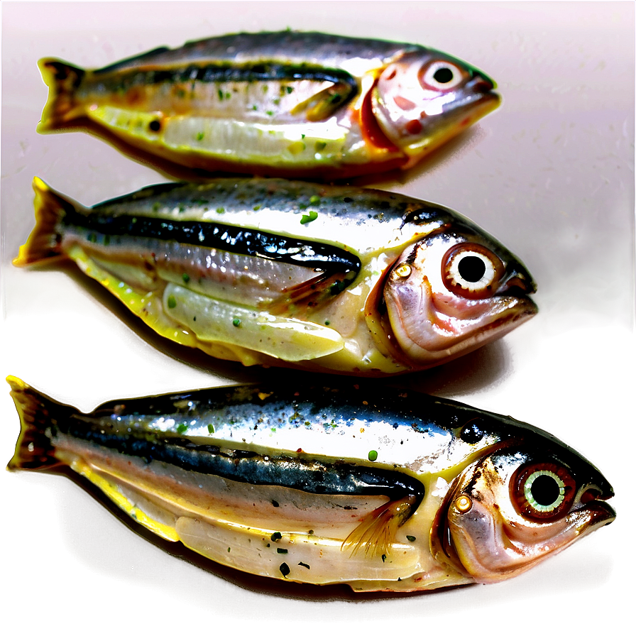 Lemon Garlic Sardines Png Nml2 PNG Image