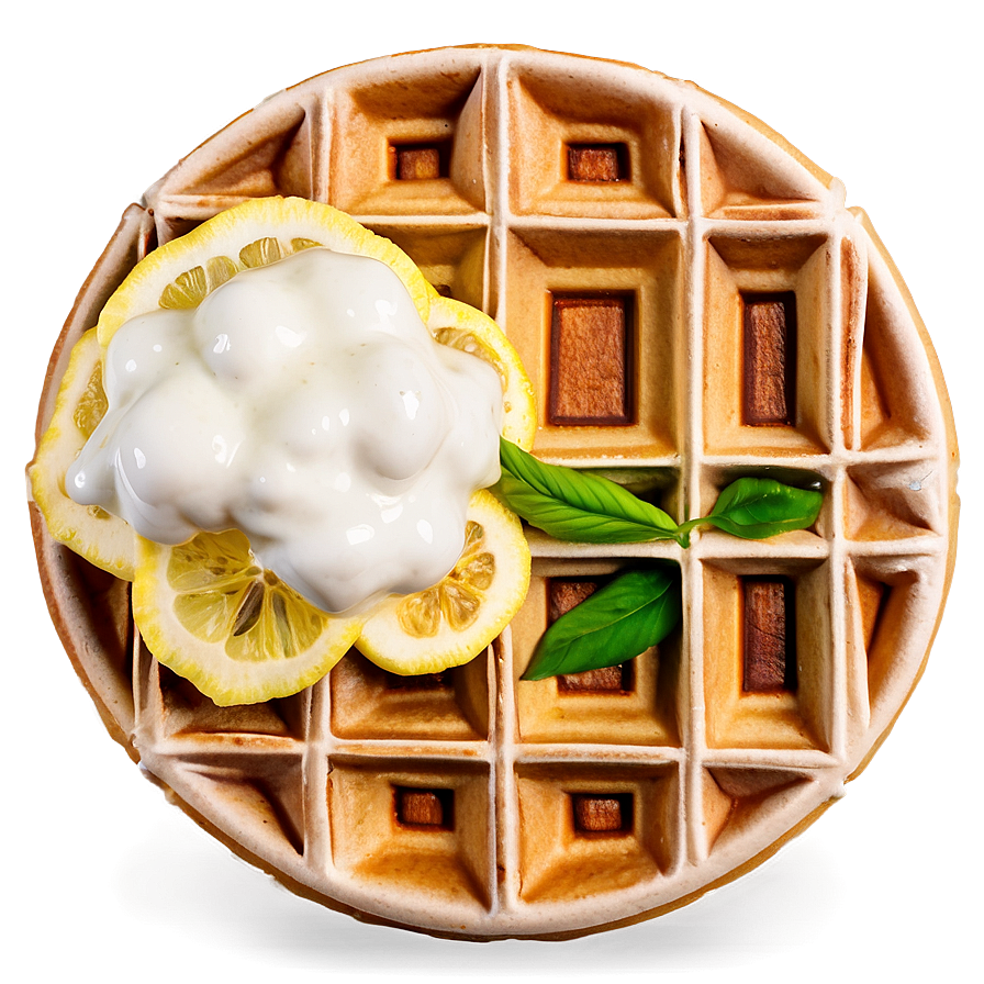 Lemon Ricotta Waffle Png Acb PNG Image