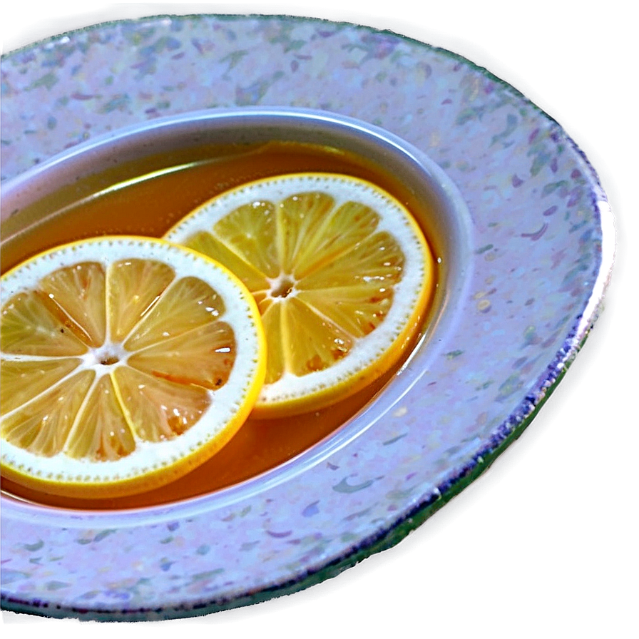 Lemon Tea Slice Png Mjs PNG Image