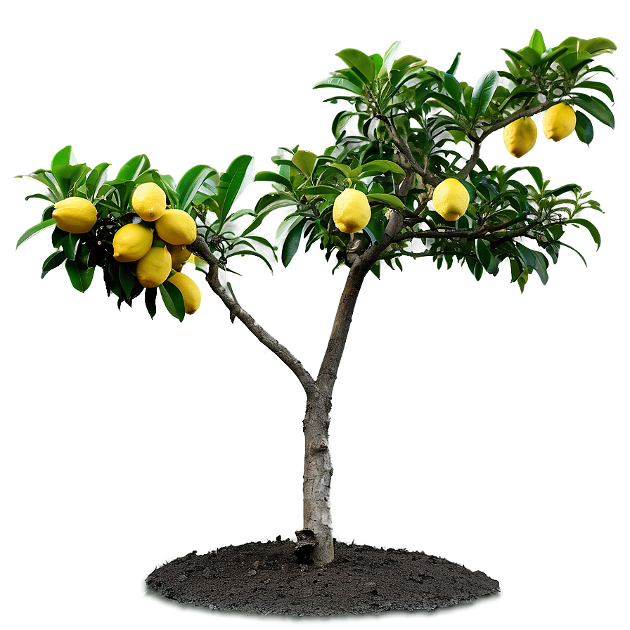 Lemon Tree In Landscape Png Eoh37 PNG Image