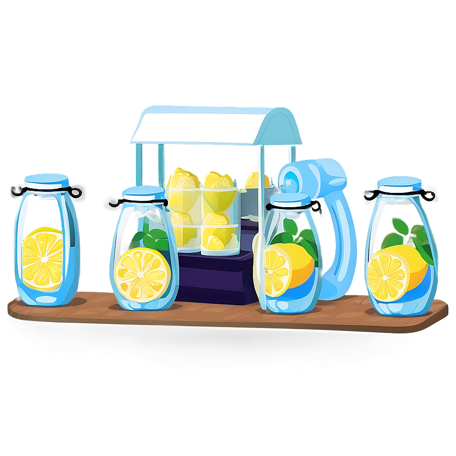 Lemonade Making Process Png Rvr90 PNG Image