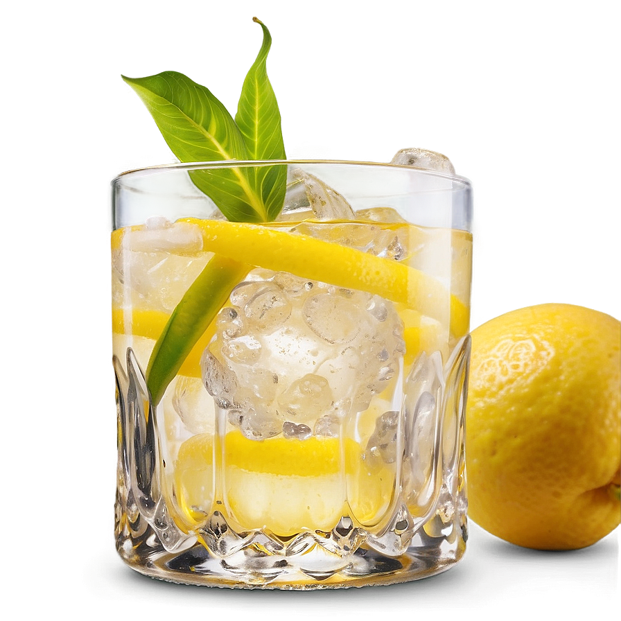 Lemonade On The Rocks Png Mde PNG Image