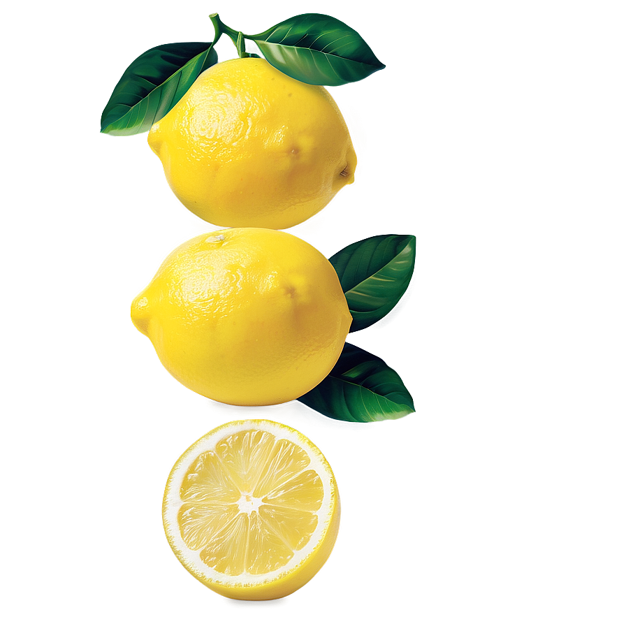 Lemons Design Png Hrq PNG Image