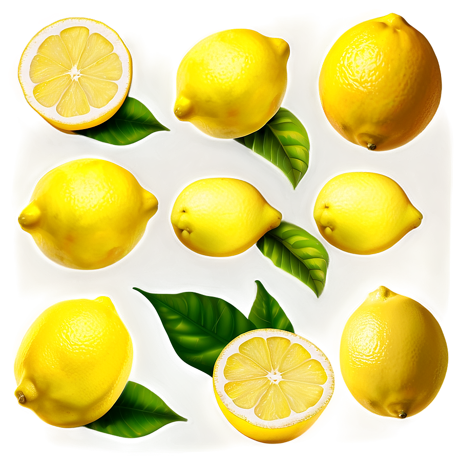 Lemons Drawing Png 06122024 PNG Image