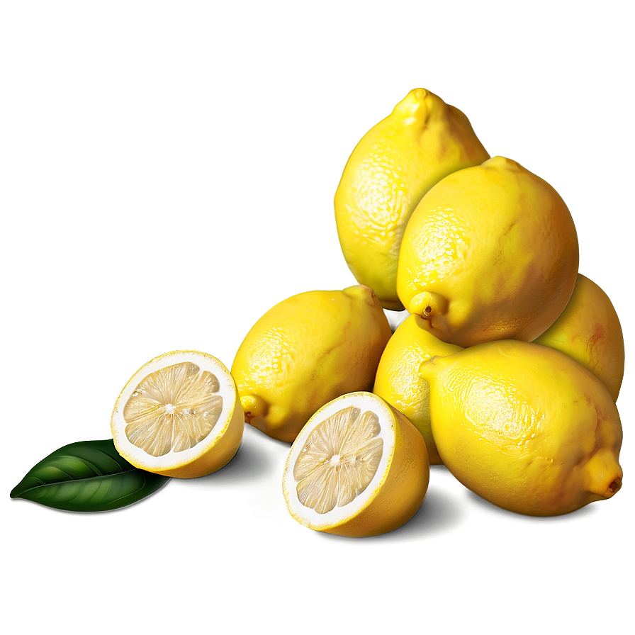 Lemons Illustration Png 06122024 PNG Image