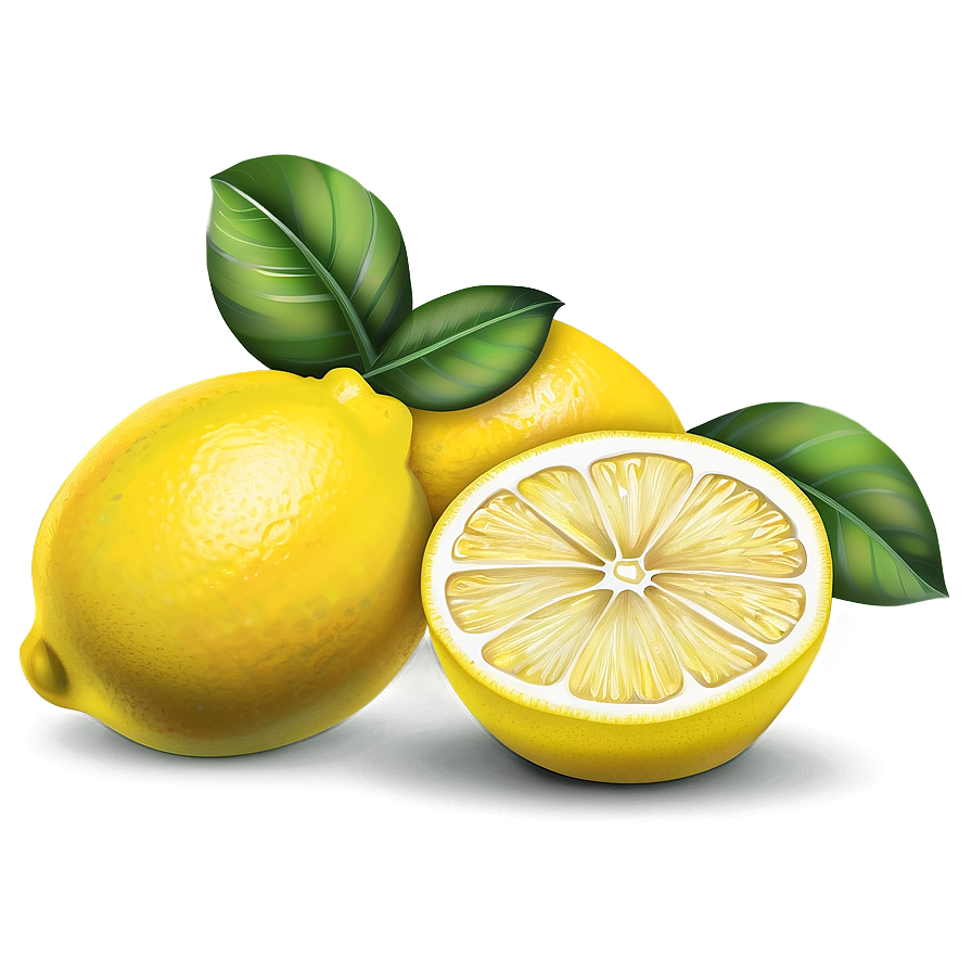 Lemons Illustration Png Fas97 PNG Image