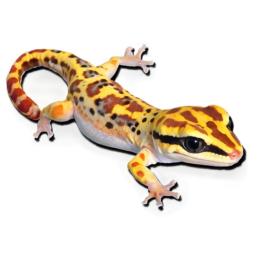 Leopard Gecko In The Dark Png 06202024 PNG Image