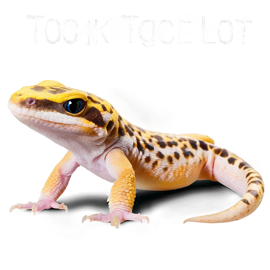 Leopard Gecko Tongue Out Png Psw | PNGimages.com