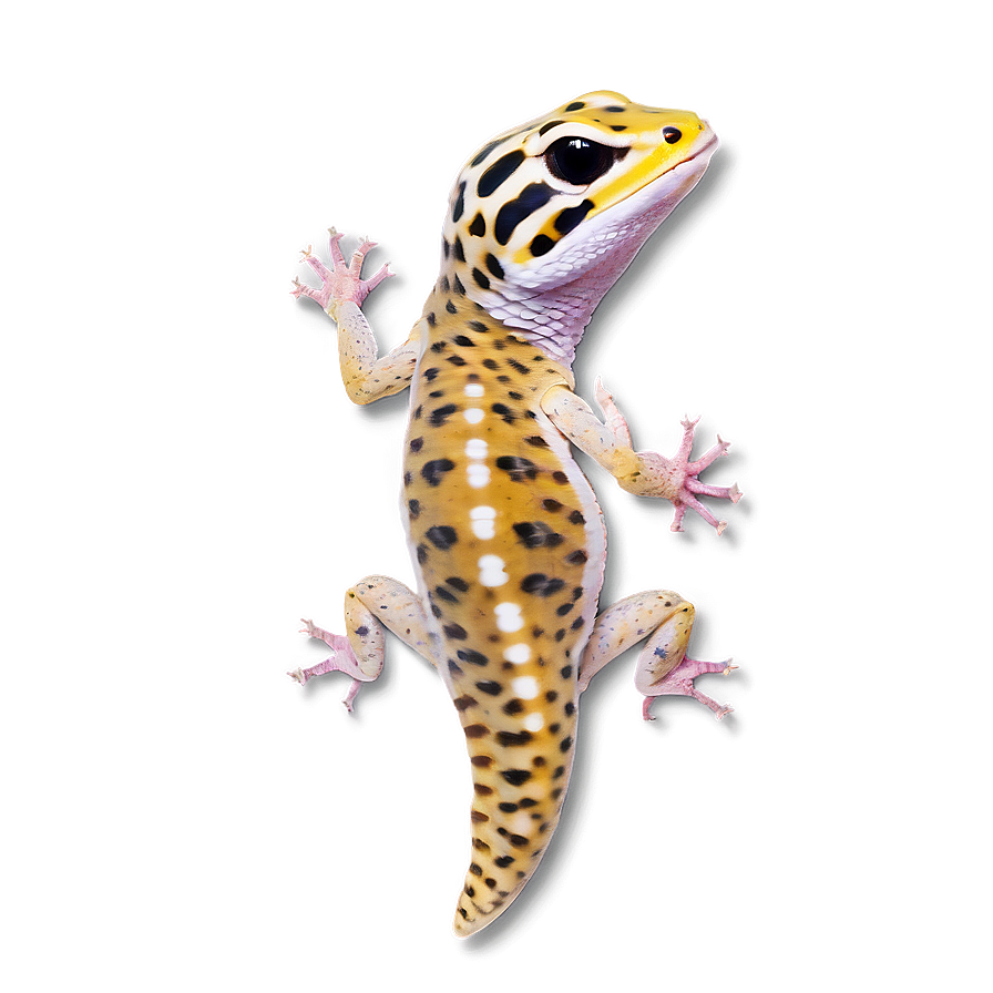 Leopard Gecko Tongue Out Png Tsh PNG Image