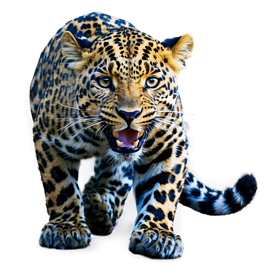 Leopard In Motion Png Bgw26 PNG Image