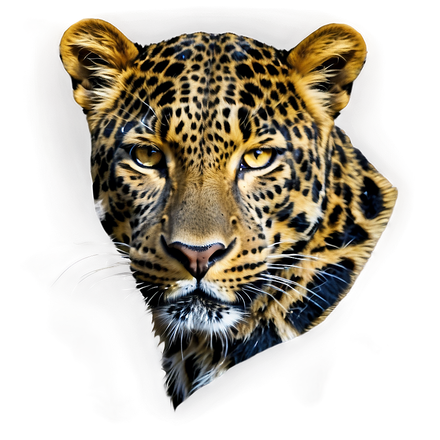 Leopard Portrait Png 06112024 PNG Image