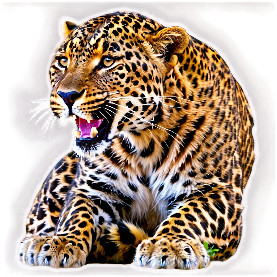 Leopard Portrait Png Nkh80 PNG Image