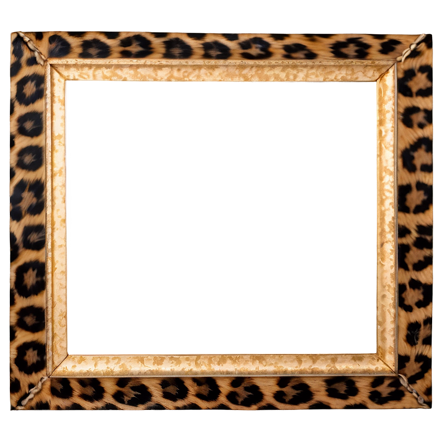 Leopard Print Frame Png 05212024 PNG Image