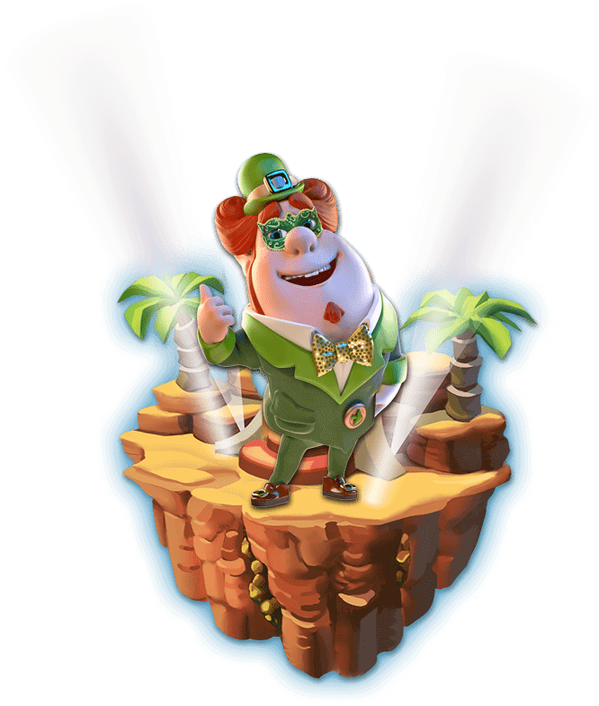 Leprechaun Celebration Island Illustration PNG Image