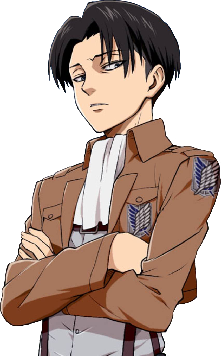 Levi Ackerman Attackon Titan Character PNG Image