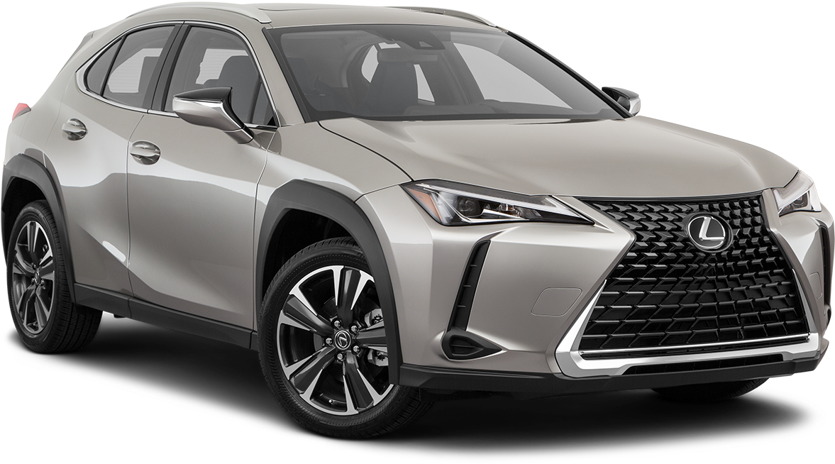 Lexus Luxury Crossover Silver PNG Image