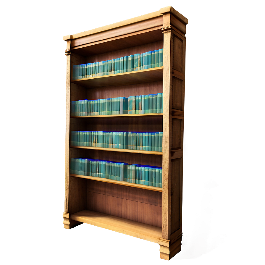 Library Bookshelf Png Btv60 PNG Image