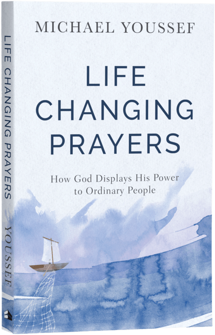 Life Changing Prayers Book Cover PNG Image