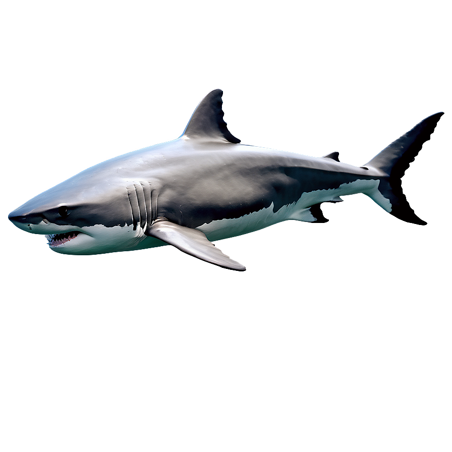 Lifelike Great White Shark Png 06122024 PNG Image