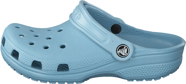 Light Blue Classic Croc Sandal PNG Image