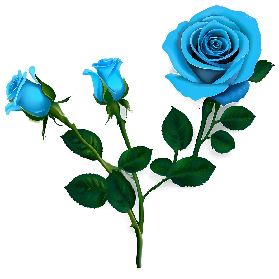 Light Blue Rose Png 06202024 PNG Image