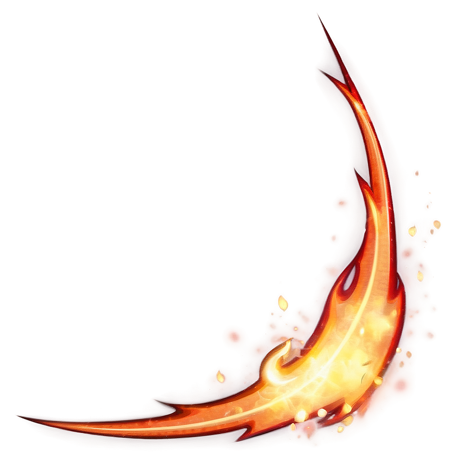 Light Flame Border Png 06262024 PNG Image