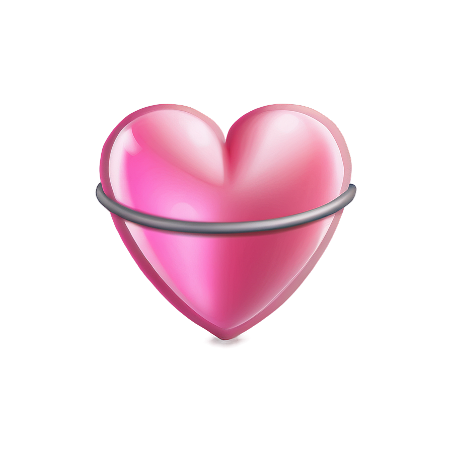 Light Pink Heart Emoji Png Dte PNG Image