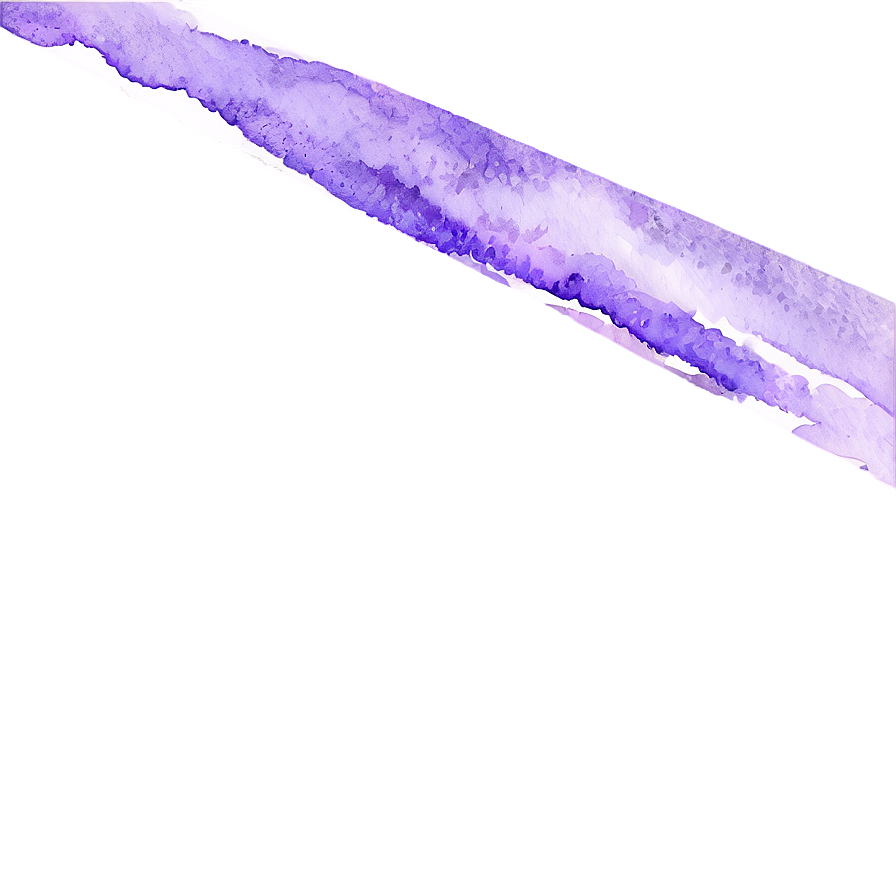 Light Purple Watercolor Border Png 82 PNG Image