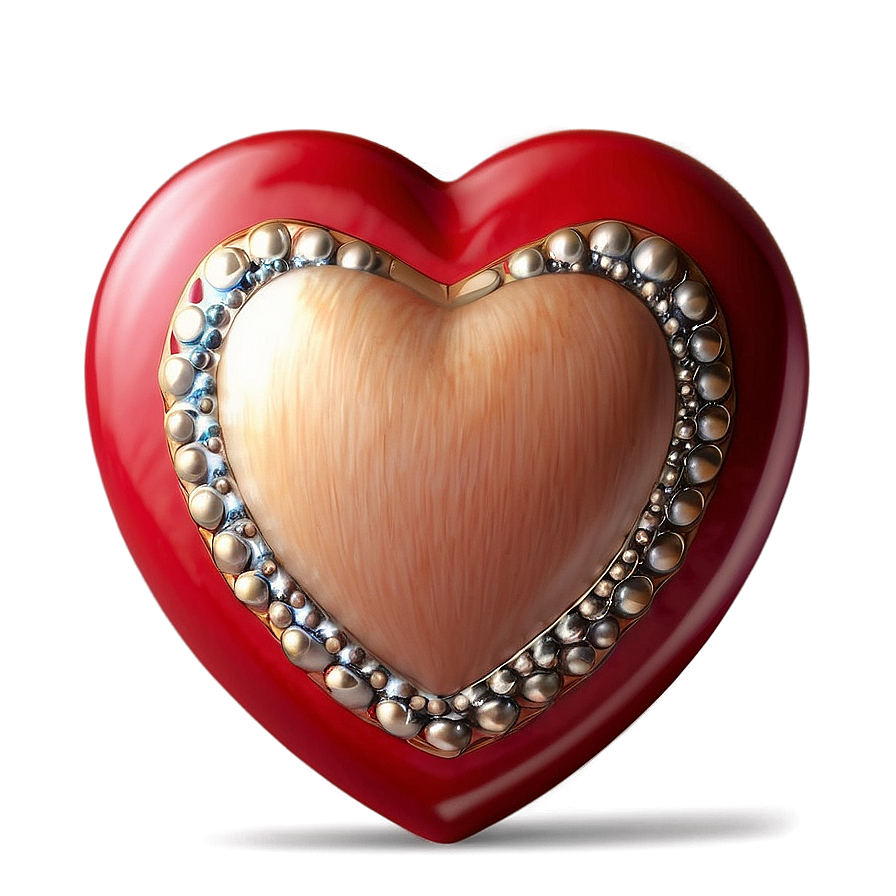 Light Red Heart Png Yky41 PNG Image