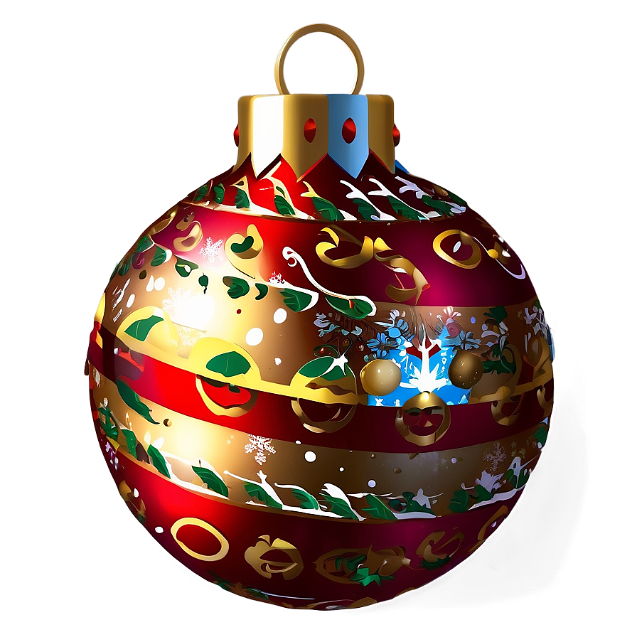 Light Up Christmas Ornaments Png Wnl PNG Image