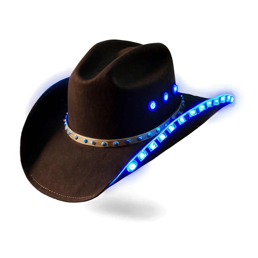 Light Up Cowgirl Hat Png 06132024 PNG Image