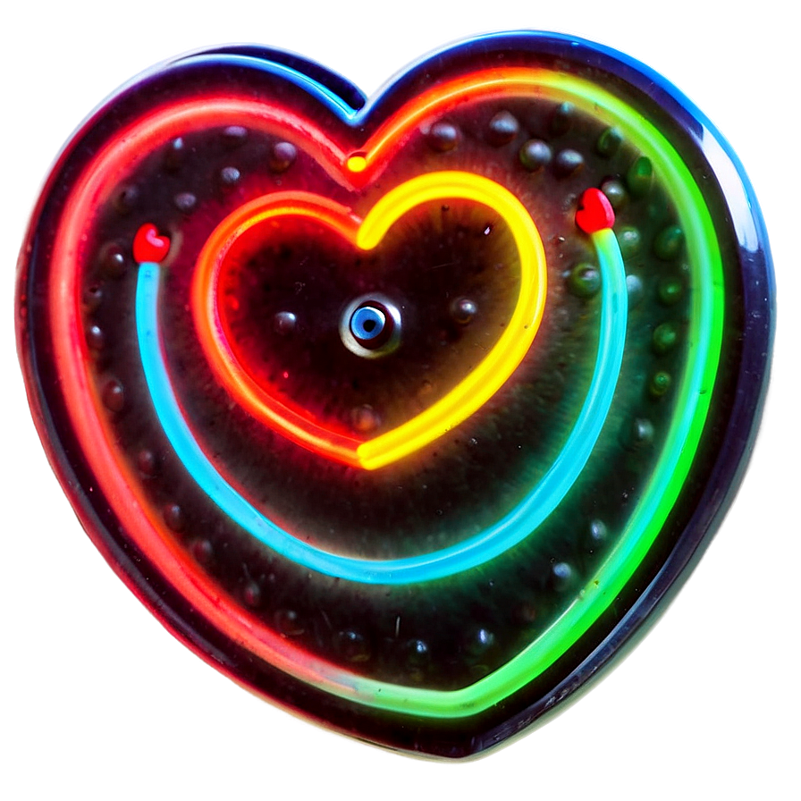 Light Up Neon Heart Png 68 PNG Image