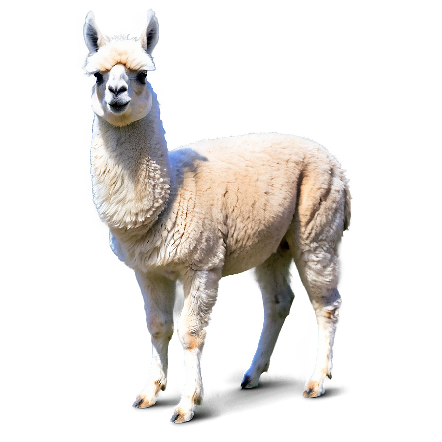 Lighthearted Llama Png Lat PNG Image