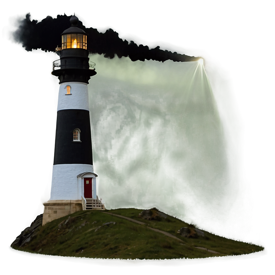 Lighthouse In Fog Png 05242024 PNG Image