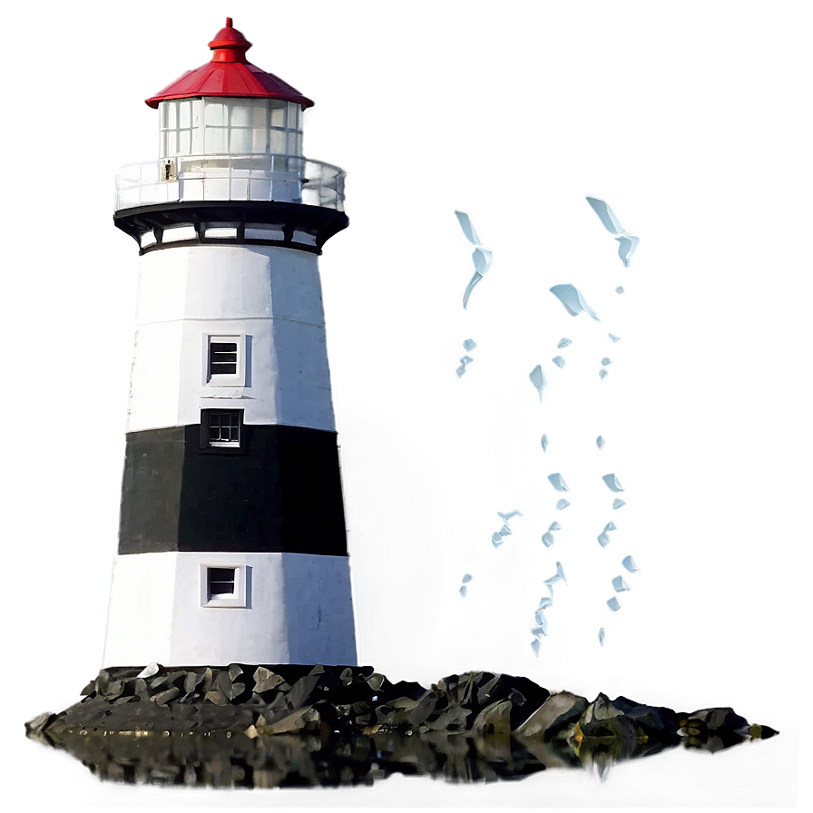 Lighthouse Reflection Png Avo PNG Image