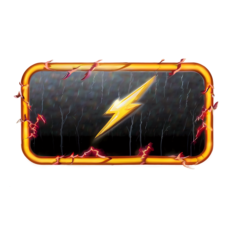 Lightning Danger Sign Png Jnu72 PNG Image