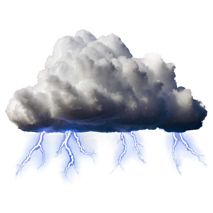 Lightning In Clouds Png 04292024 PNG Image