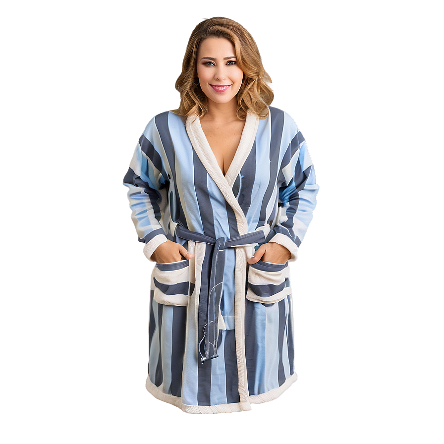 Lightweight Waffle Robe Png Xav PNG Image