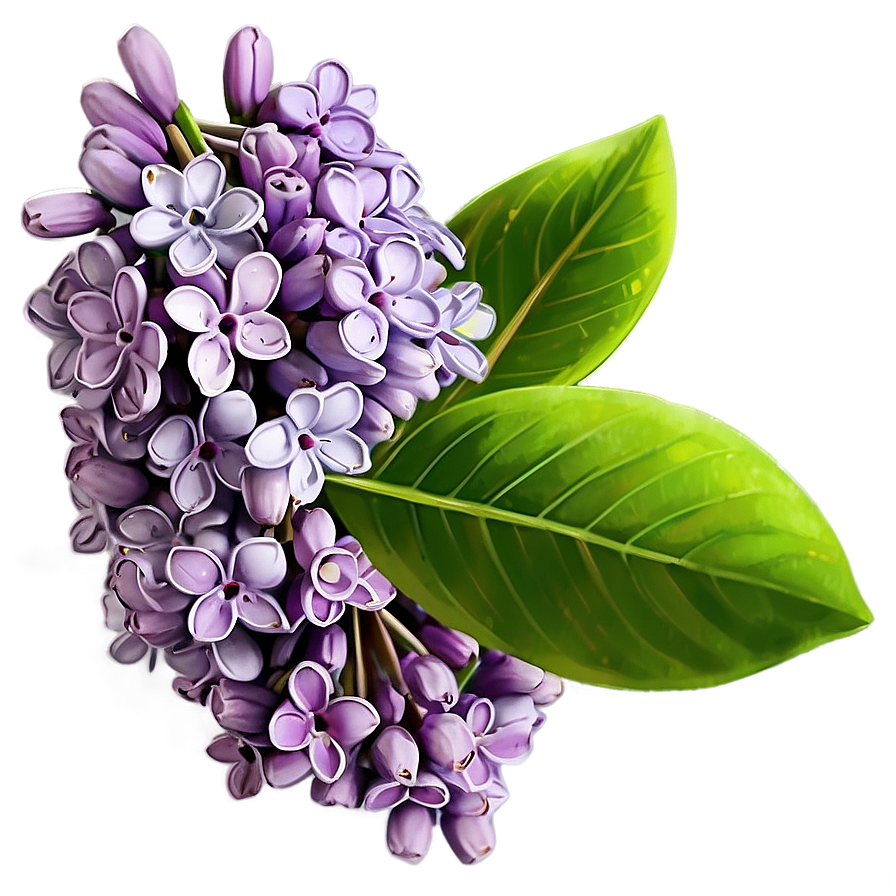 Lilac Bouquet Png Gma20 PNG Image