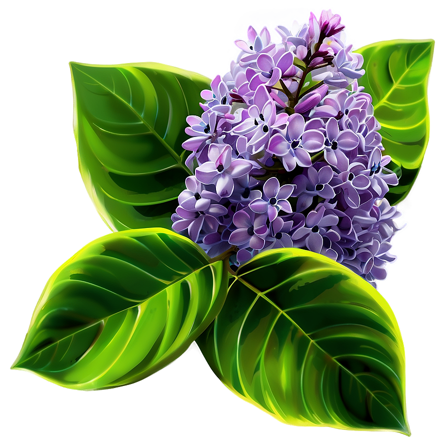 Lilac Bush Png Vtt PNG Image