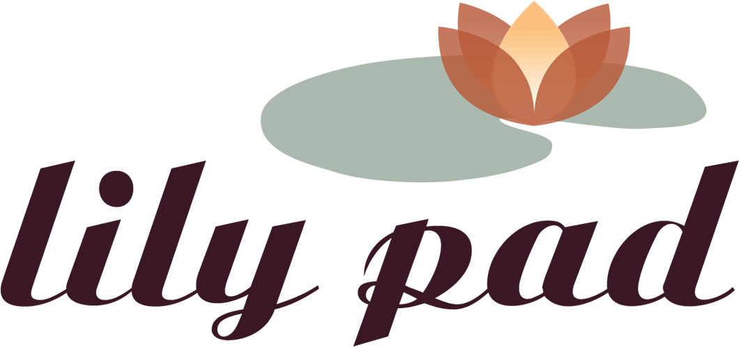 Lily Pad Logo Design PNG Image